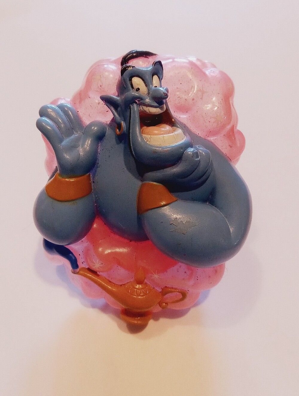3" Aladdin Genie Disney Night Light Lamp Wall Plug Works Robin Williams